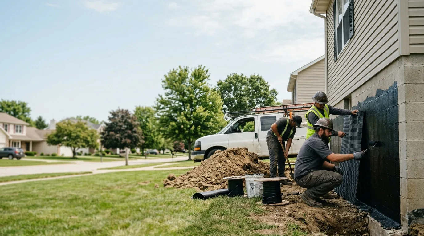 Basement Waterproofing in Owensville, IN near me